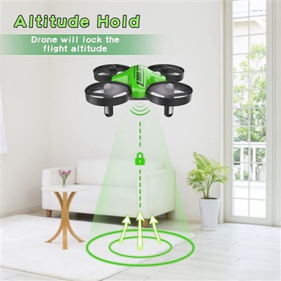 Mini Drone para sa Mga Bata at Beginners Green